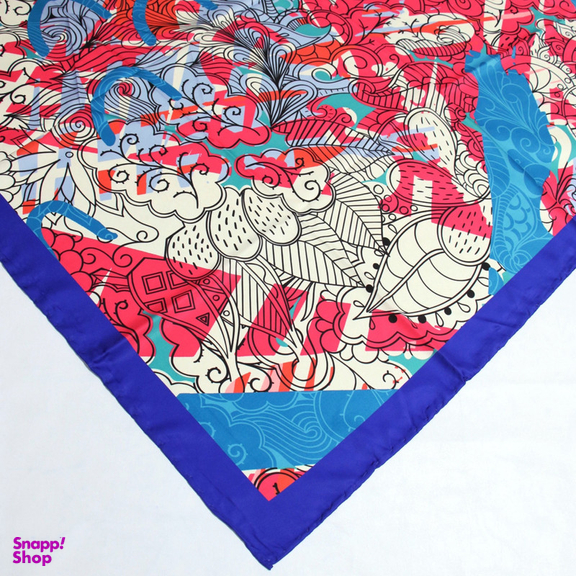 روسری زنانه آنالیا مدل ابریشم مزونی کد 9071