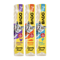 بستنی گربه بادو مدل Mix Family وزن 45 گرم مجموعه 3 عددی