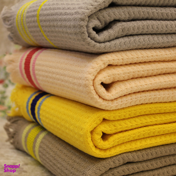 حوله حمام آشنا تبریز مدل پارچه ای سایز 140x80 سانتی‌متر