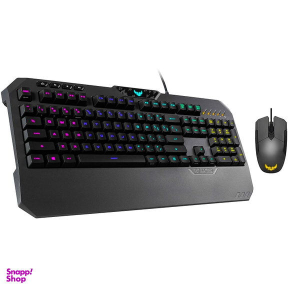 ماوس و کیبورد باسیم مخصوص بازی ایسوس مدل TUF Gaming Combo