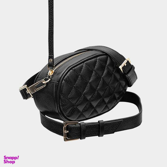کیف کمری زنانه نوین چرم کد BP420 9695