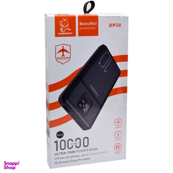 پاوربانک دنمن مدل DP38 ظرفیت 10000 میلی آمپرساعت