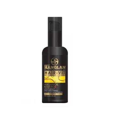 روغن مو هانگلن مدل آرگان و کراتین حجم 100 میلی لیتر