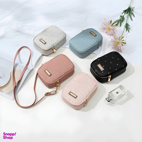 کیف رودوشی زنانه پرتیزس مدل L043 طرح گلدار