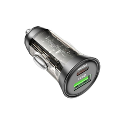 شارژر فندکی 25 وات بروفون مدل BZ26A PD+QC3.0