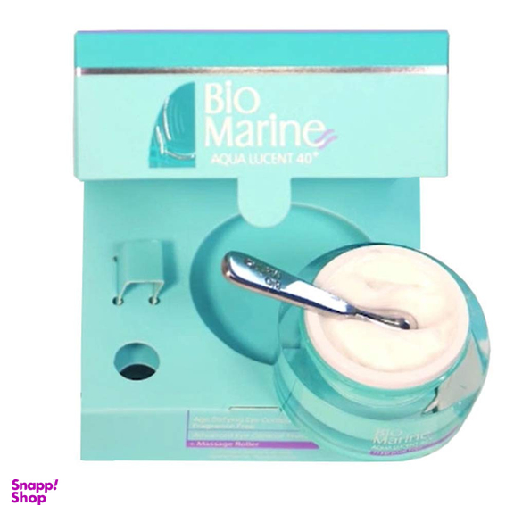 کرم دور چشم بایومارین حاوی عصاره جلبک های دریایی به همراه گوی ماساژ حجم 15 میلی لیتر