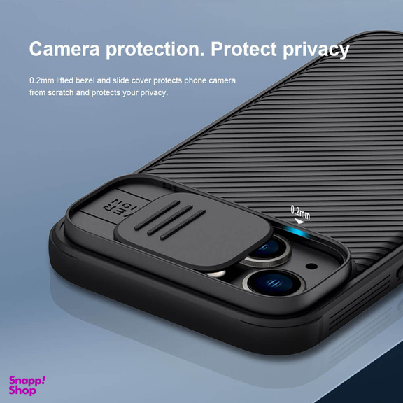 کاور نیلکین مدل Cam Shield Pro مناسب برای گوشی موبایل اپل iPhone 13 / 14