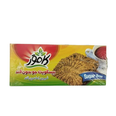 بیسکویت جو بدون قند کامور وزن 360 گرم