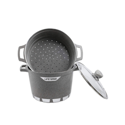 قابلمه لایف اسمایل مدل بخارپز FLCM 6 سایز 28