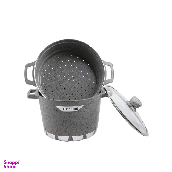 قابلمه لایف اسمایل مدل بخارپز FLCM 6 سایز 28