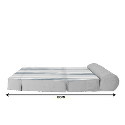 مبل تختخواب شو یک نفره نوپه هوم مدل کلاسیک راه راه کد P1028