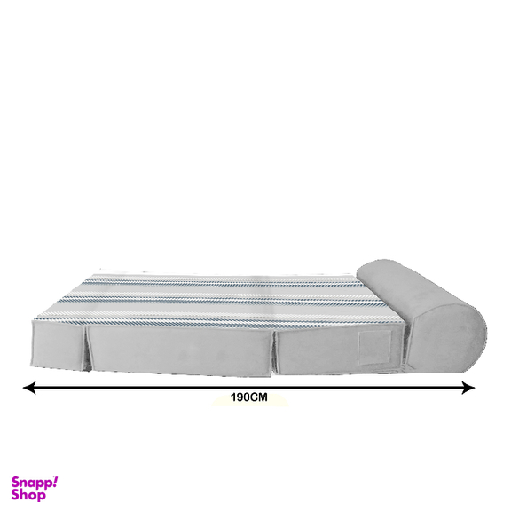 مبل تختخواب شو یک نفره نوپه هوم مدل کلاسیک راه راه کد P1028