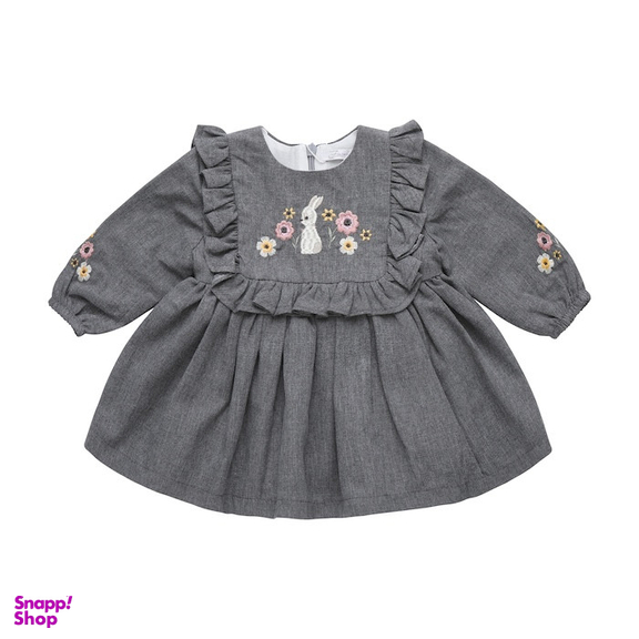 پیراهن دخترانه فیورلا مدل خرگوش بازیگوش 24520