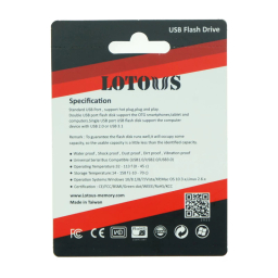 فلش مموری USB3  لوتوس مدل L-814 ظرفیت 32 گیگابایت