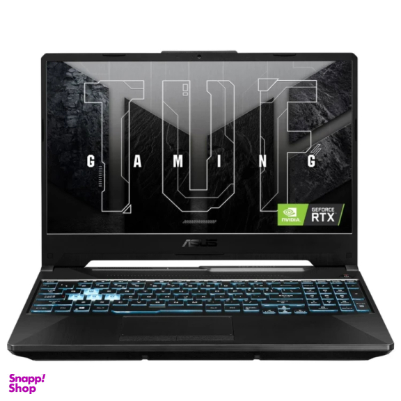 لپ تاپ 15.6 اینچ ایسوس مدل TUF Gaming A15 FA506NFR-HN090-R7 7435HS-16GB DDR5-512GB SSD-RTX2050-FHD
