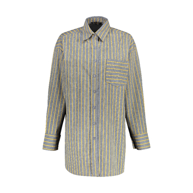 مانتو زنانه لوینت مدل سولینا  کد 0117 رنگ زرد