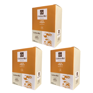 لاته وانیلی گونتلو وزن 200 گرم بسته ۱۰ عددی مجموعه ۳ عددی