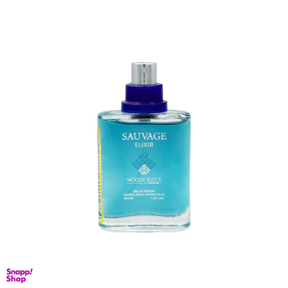 ادوپرفیوم مردانه وودی سنس مدل Sauvage Elixir