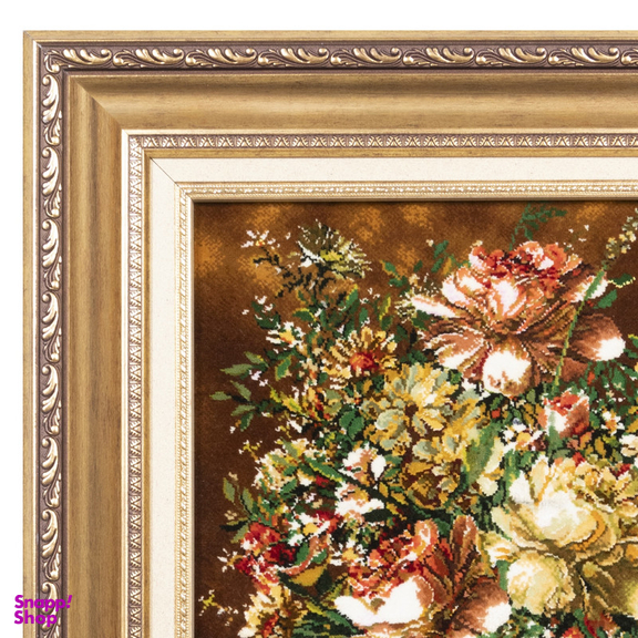 تابلو فرش دستباف سی پرشیا مدل گل در گلدان کد 903446