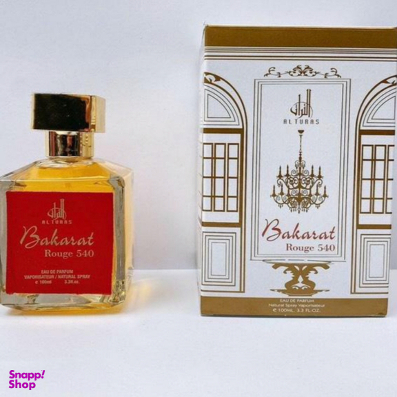 ادوپرفیوم زنانه مدل baccarat rouge 540