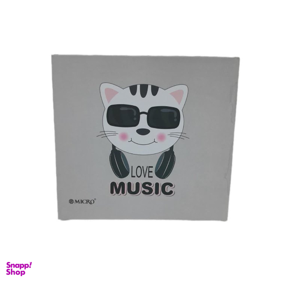 دفتر مشق 120 برگ میکرو طرح LOVE MUSIC کد 1368