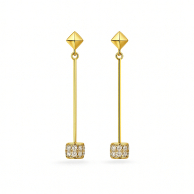 گوشواره نقره زنانه کد Koro 2046945