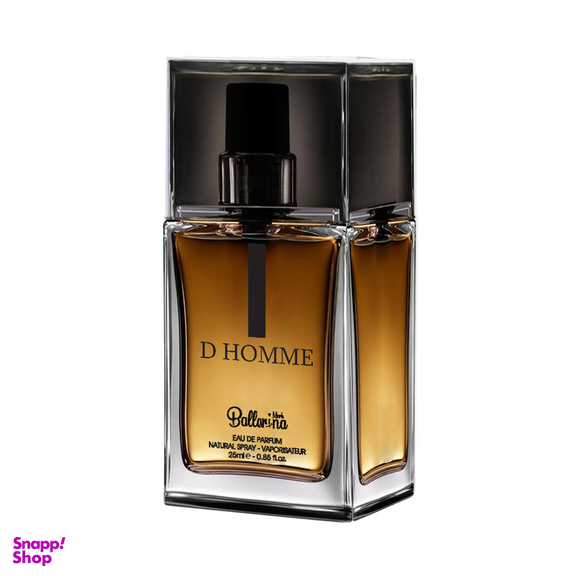 عطر جیبی مردانه بالرینا مدل D Homme حجم 25 میلی‌لیتر