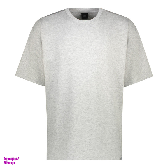 تیشرت آستین کوتاه مردانه ایزی دو مدل 0177 رنگ طوسی روشن