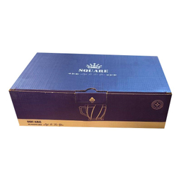 فنجان اسکوئر کد 250ML بسته 6 عددی