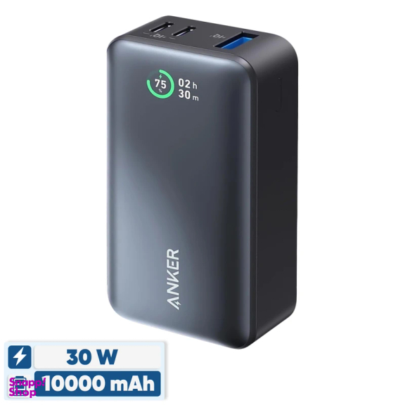 پاور بانک انکر مدل A1256 ظرفیت 10000 میلی آمپر ساعت
