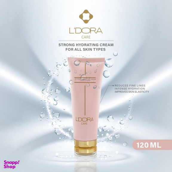 کرم آبرسان لدورا مدل CARE حجم 120 میلی لیتر