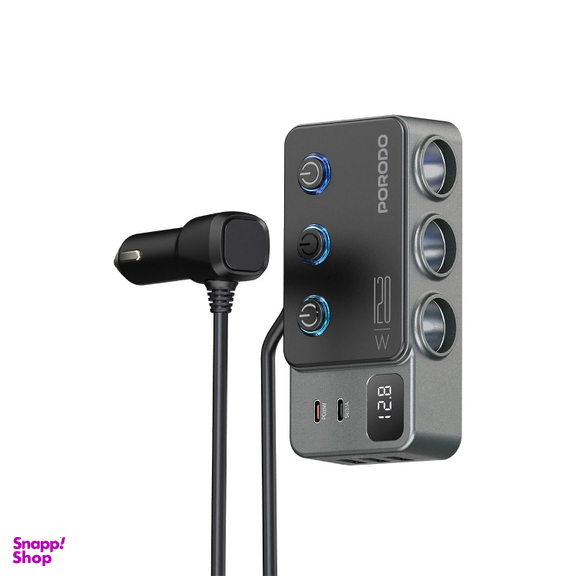 شارژر فندکی 120 وات پرودو مدل PDFWCH070DG