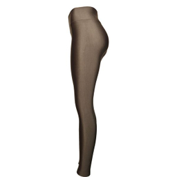 لگینگ زنانه رویین تن مدل براق رنگ سبز زیتونی