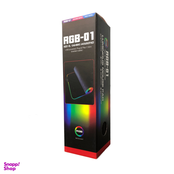 ماوس پد مخصوص بازی مدل RGB 80x30