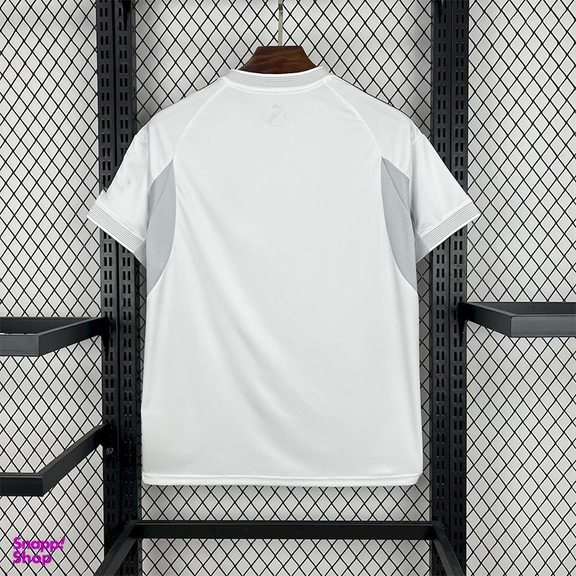 ست تیشرت آستین کوتاه و شلوارک ورزشی مردانه مدل رئال مادرید کد Home 2026 رنگ سفید