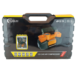 کمپرسور باد فندکی کربن مدل 12V مجموعه 15 عددی