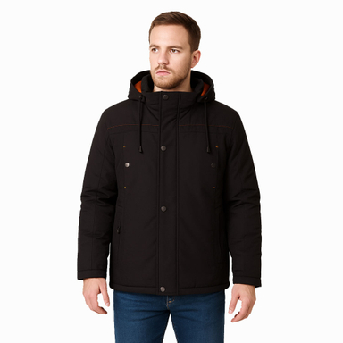 کاپشن مردانه والیانت استایل مدل نيوكلاسيک رنگ مشکی