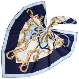 روسری زنانه آنالیا مدل ابریشم دور دست دوز کد 6057