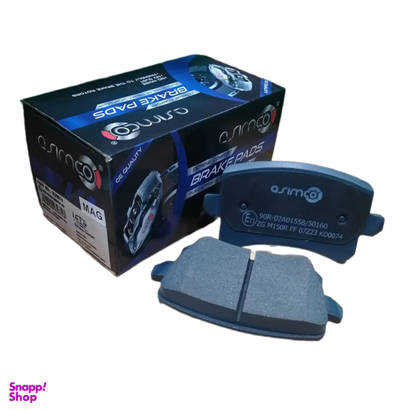لنت ترمز عقب خودرو آسیمکو کد KD0074 مناسب جک S5 اتوماتیک، چری آریزو 5 (توربو)