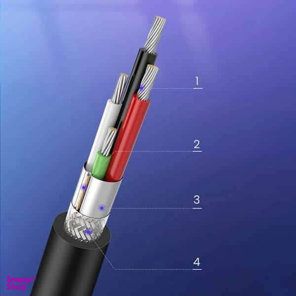 کابل پرینتر USB 2.0 یوگرین مدل US135 کد 20847 طول 2 متر
