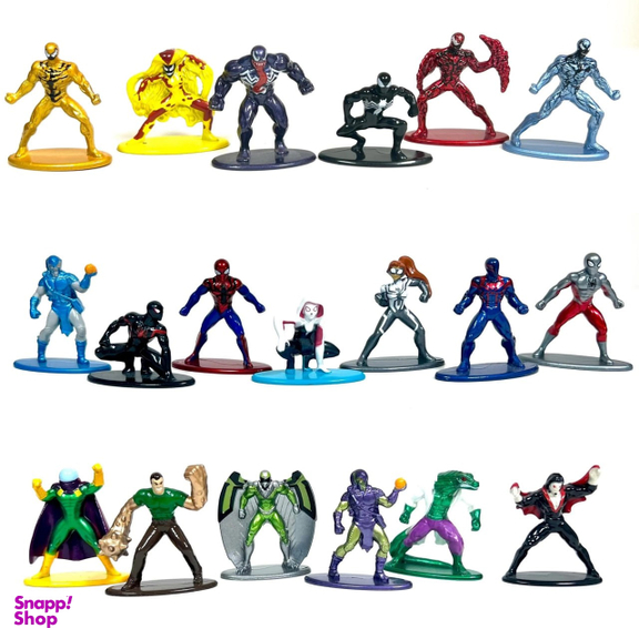 اکشن فیگور جادا مدل Spiderman کد 2 بسته 18 تایی