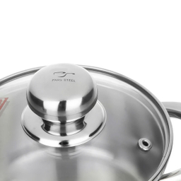 قابلمه پارس استیل مدل کف سه لایه 140 سایز 14