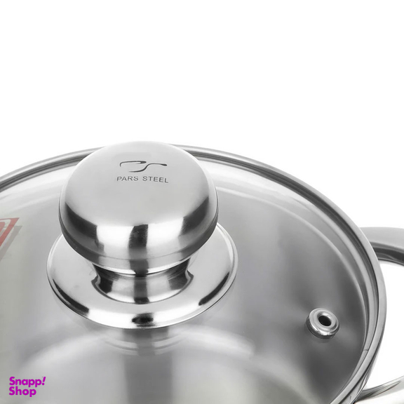 قابلمه پارس استیل مدل کف سه لایه 140 سایز 14
