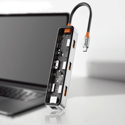 هاب 8 پورت USB-C بیوا مدل HUB-03