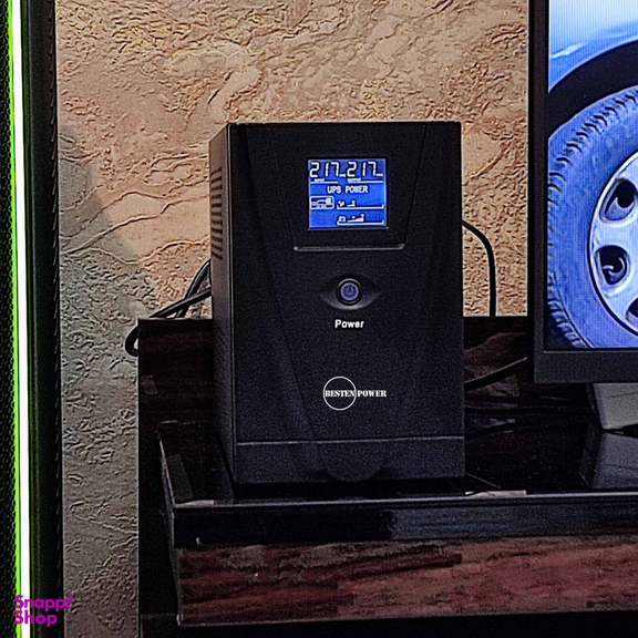 یو پی اس بستن پاور مدل BPO-1200VA-7Ah با ظرفیت 1200ولت آمپر به همراه باتری داخلی