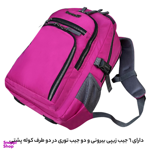 کوله پشتی لپ تاپ فوروارد کد 6007LPB مناسب برای لپ تاپ 15 تا 17 اینچی