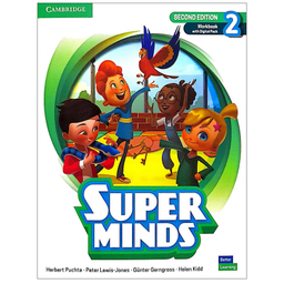 کتاب Super Minds 2 Super Practice اثر جمعی از نویسندگان انتشارات الوند پویان مجموعه 2 جلدی