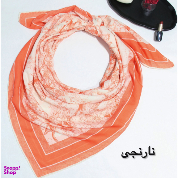 روسری زنانه طرح دیور مدل جنگل کد ANA8001