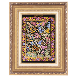 تابلو فرش دستباف سی پرشیا مدل درختی کد 903679