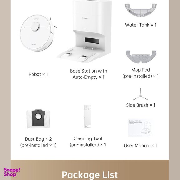 جارو رباتیک دریم مدل D10 PLUS Gen2